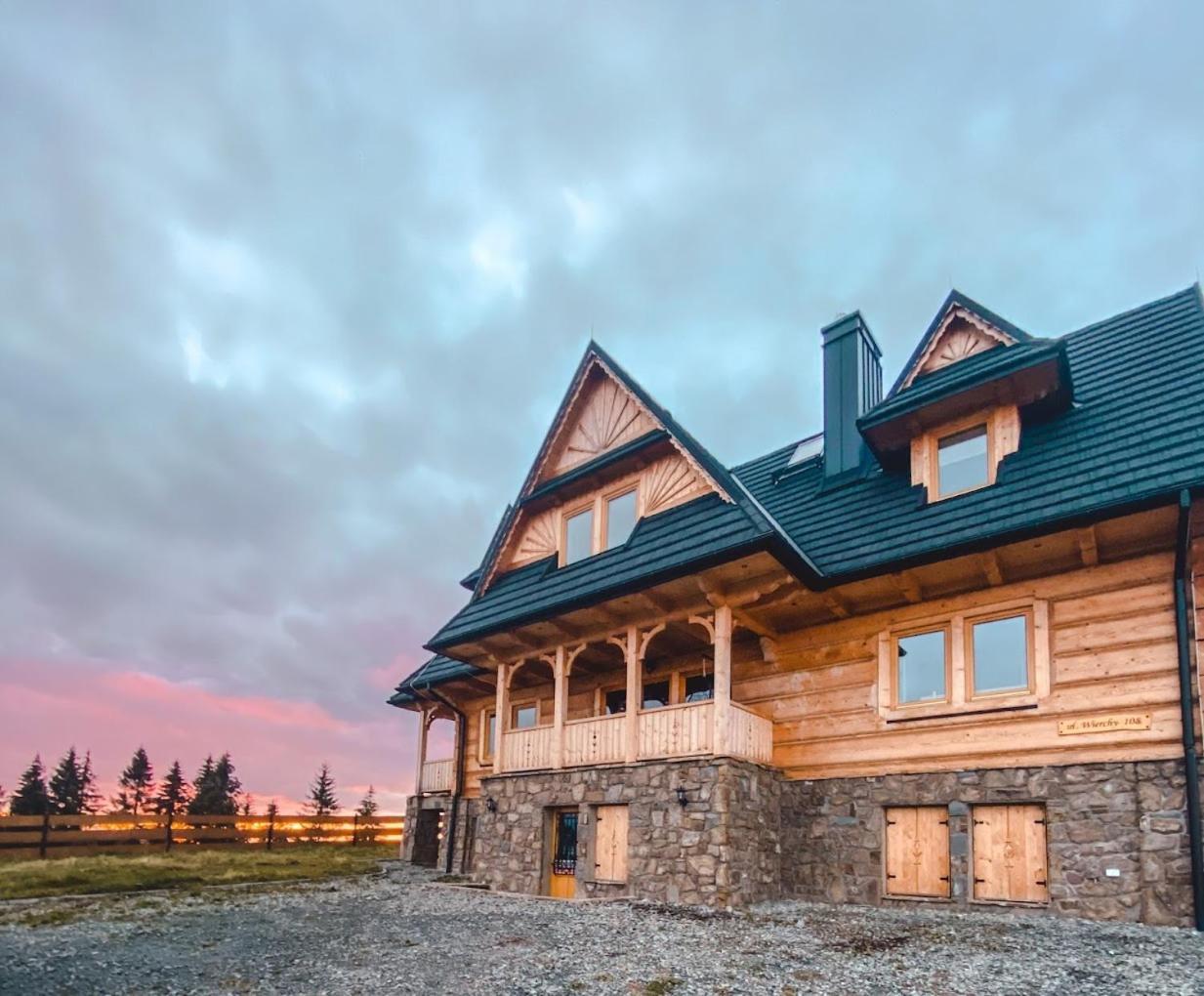 Dom Z Widokiem Na Wierchy - Panorama Na Tatry - Traditional Folk House Gliczarów Eksteriør bilde